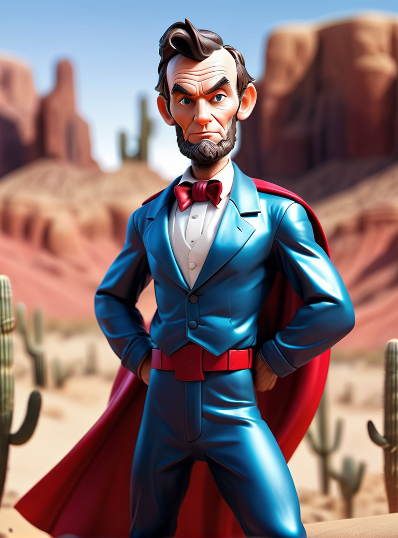 00065-3454358-morphxl_v10-DPM++ 2M SDE Karras-(dynamic pose_1.2),(dynamic camera),a fashion shoot,  photo of a (Abraham Lincoln_1.2), in shiny superhero costume,  insanely de.png